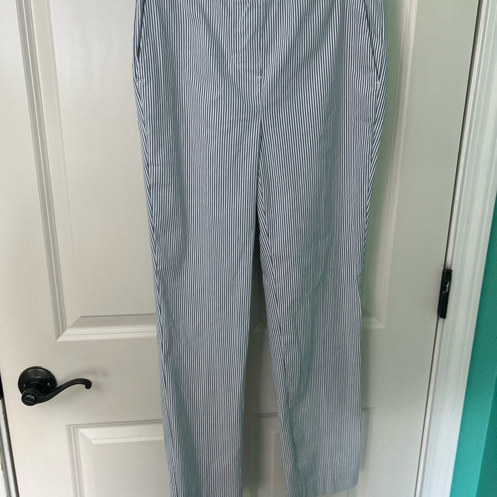 Carolina Belle Navy and White Striped pants